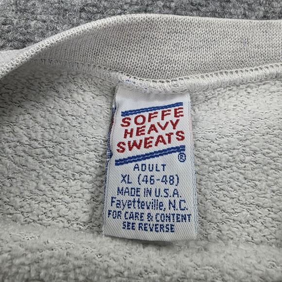 Vintage Squaw Valley USA Olympics Sweatshirt Mens XL Gray Crewneck Pullover 90s - Picture 2 of 16